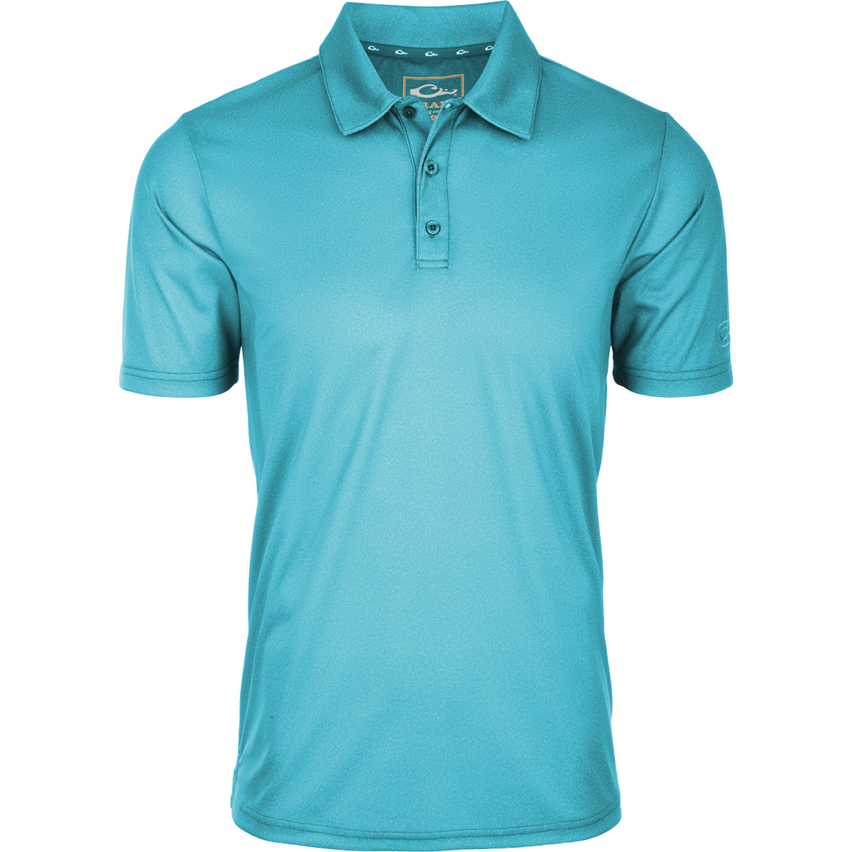 Performance Heather Polo Shirt Short Sleeve for Men - Comfortable & Breathable Casual Wear for Golf, Office, and Outdoor Activities