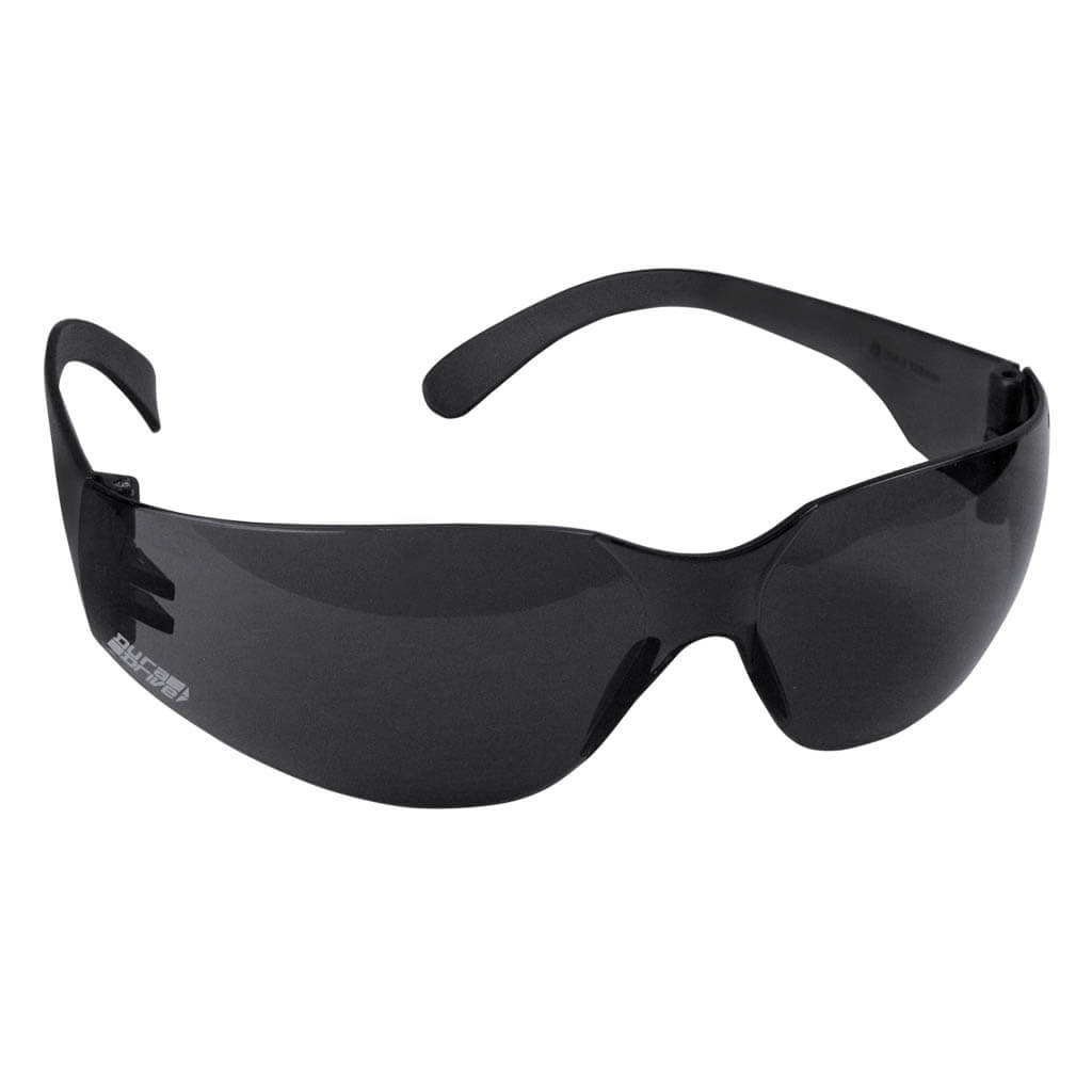 DuraDrive Smoked Frameless CSA Z94.3 Economy Safety Glasses - ANSI Certified for Workplace, Construction & Industrial Safety Use