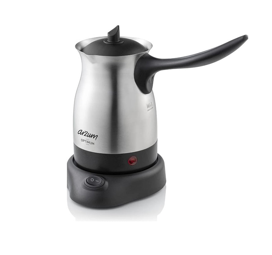 Arzum Cezve Turkish Coffee Maker - Traditional Copper Pot for Stovetop Brewing | Perfect for Home, Office & Camping | 1 Unit