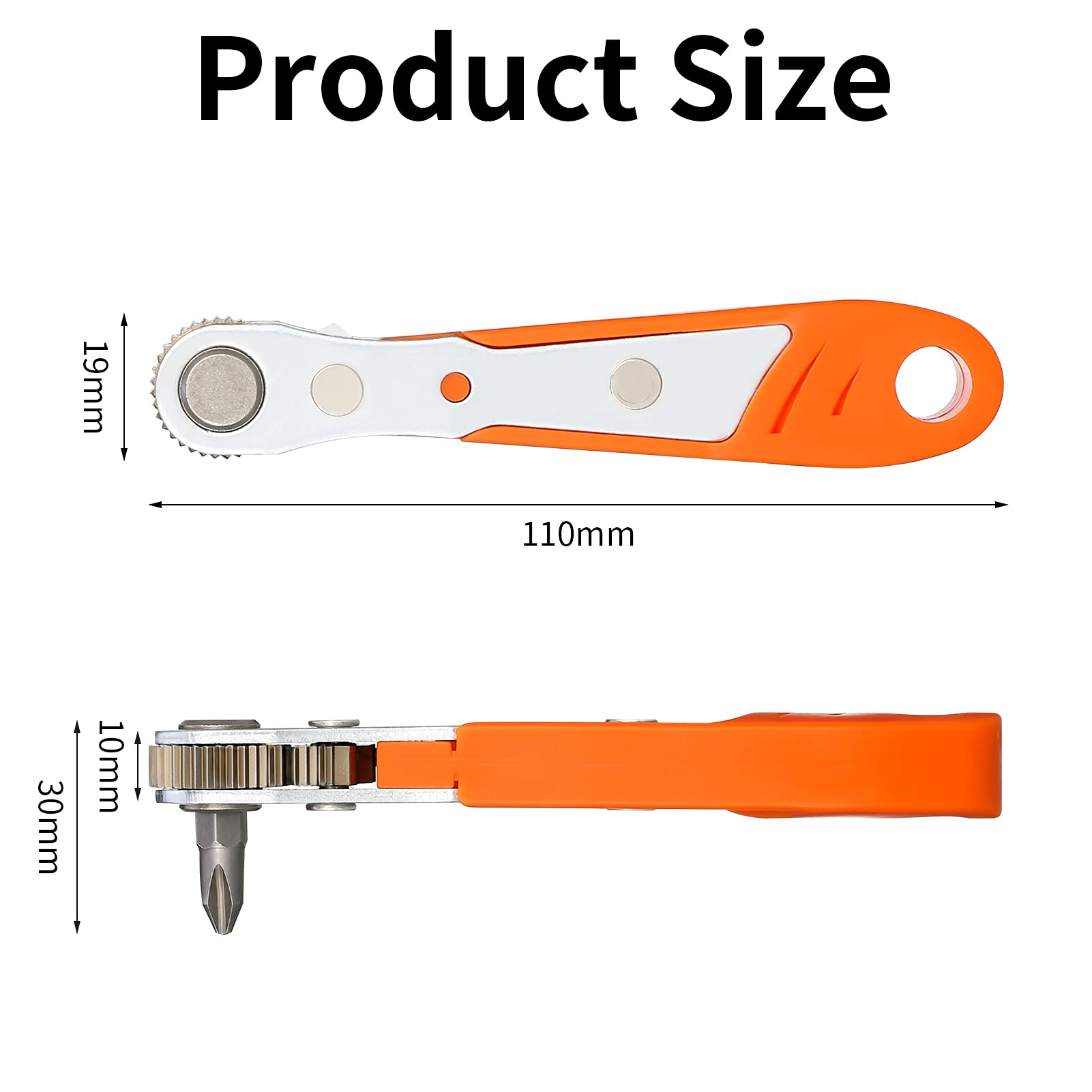 Chef Vinny Magnetic Screwdriver Set - 1/4