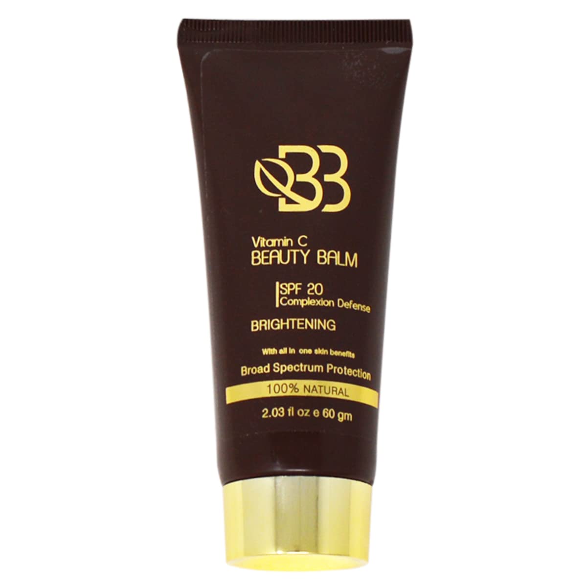 Adbeni Vitamin C BB Cream with SPF 20 - 60g | Broad Spectrum Sun Protection, Brightening & Hydrating, Shade 02 | Perfect for Daily Makeup & Sun Defense