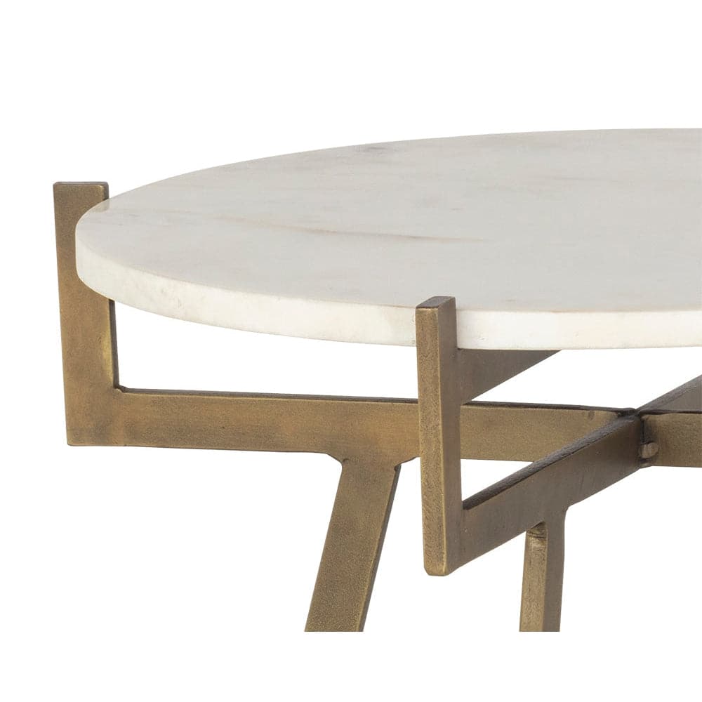 Modern White Side Table for Living Room - Small End Table with Sleek Design for Bedroom, Office, or Nursery - Perfect for Holding Lamps, Books, and Decor