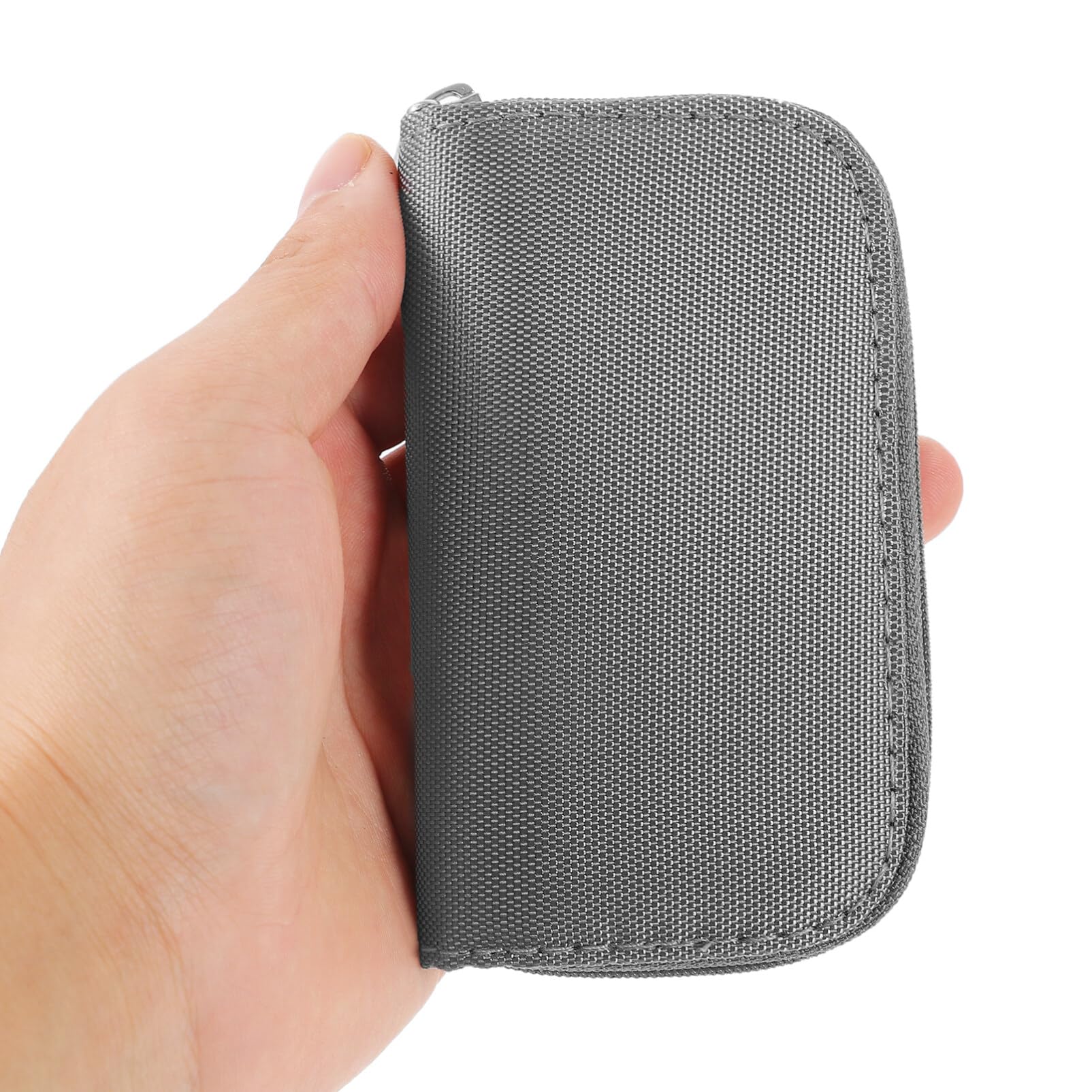 OSALADI Memory Card Carrying Case - Waterproof SD Card Storage Organizer with Zipper - Holds 24 SD/Micro SD Cards - Portable Memory Card Holder for Photographers, Travel & Camera Gear Organization