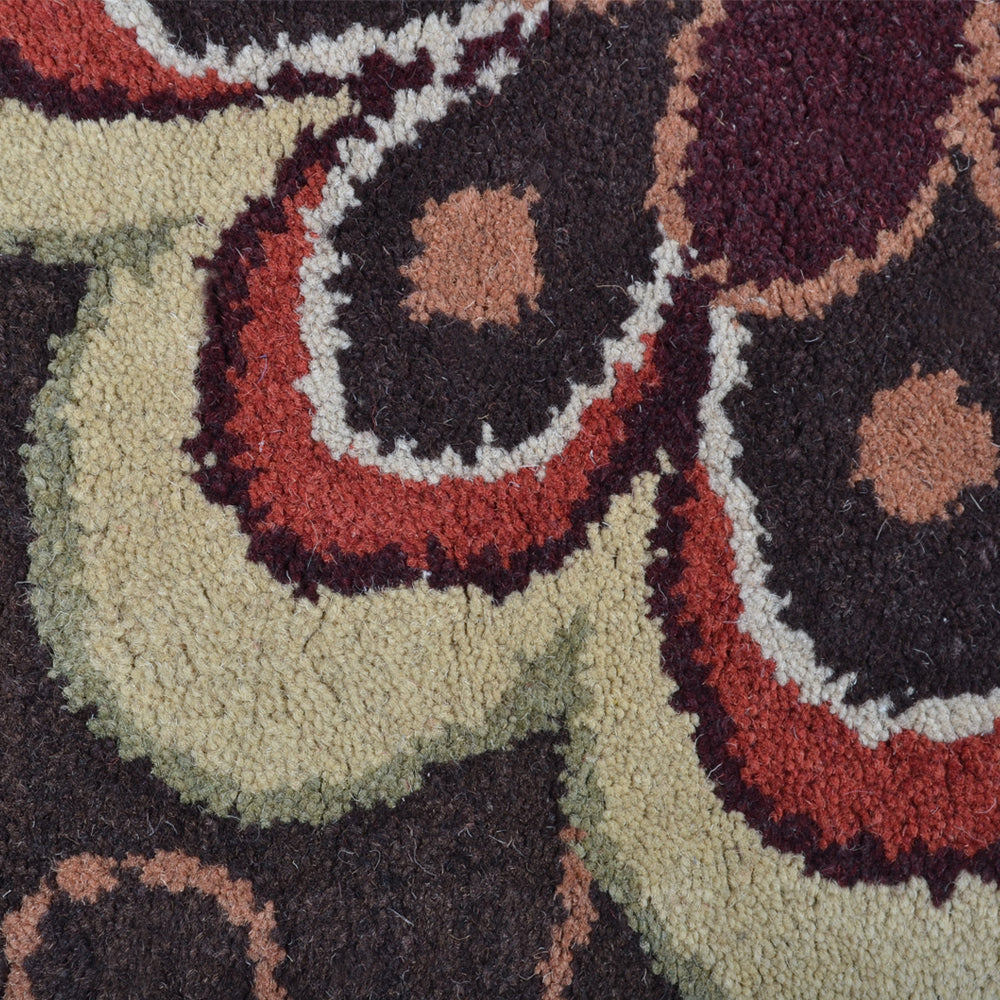 Hand Tufted Dogwood Floral Area Rug - Soft Non-Slip Living Room Bedroom Decor for Home & Office