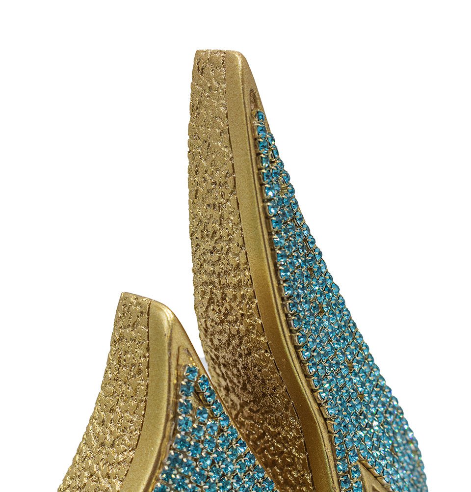 Islamic Table Decor Set - Allah & Muhammad Wall Art in Gold & Turquoise - 150 3S1A - Perfect for Ramadan Decorations, Muslim Home Decor & Gift Giving