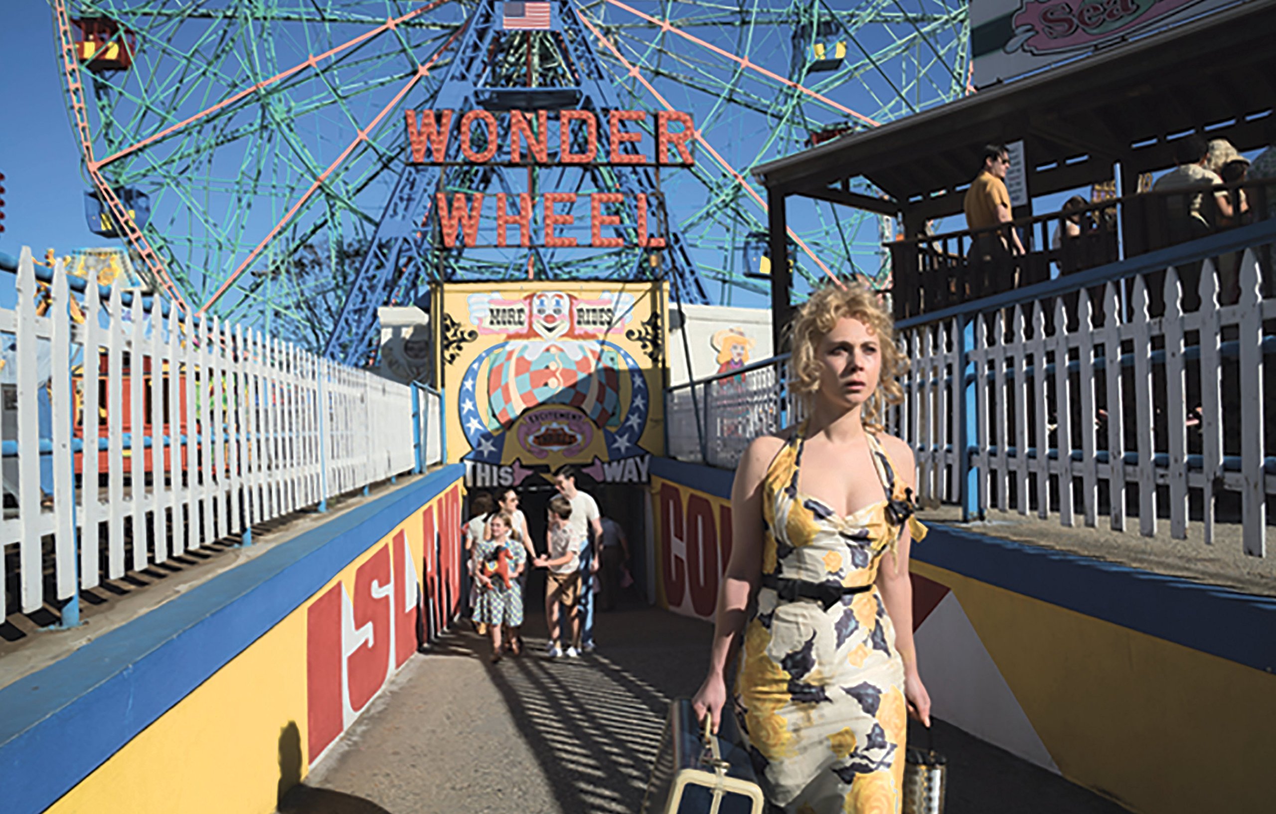 Wonder Wheel Blu-ray - Woody Allen's Romantic Drama Movie for Home Theater & Movie Night Entertainment