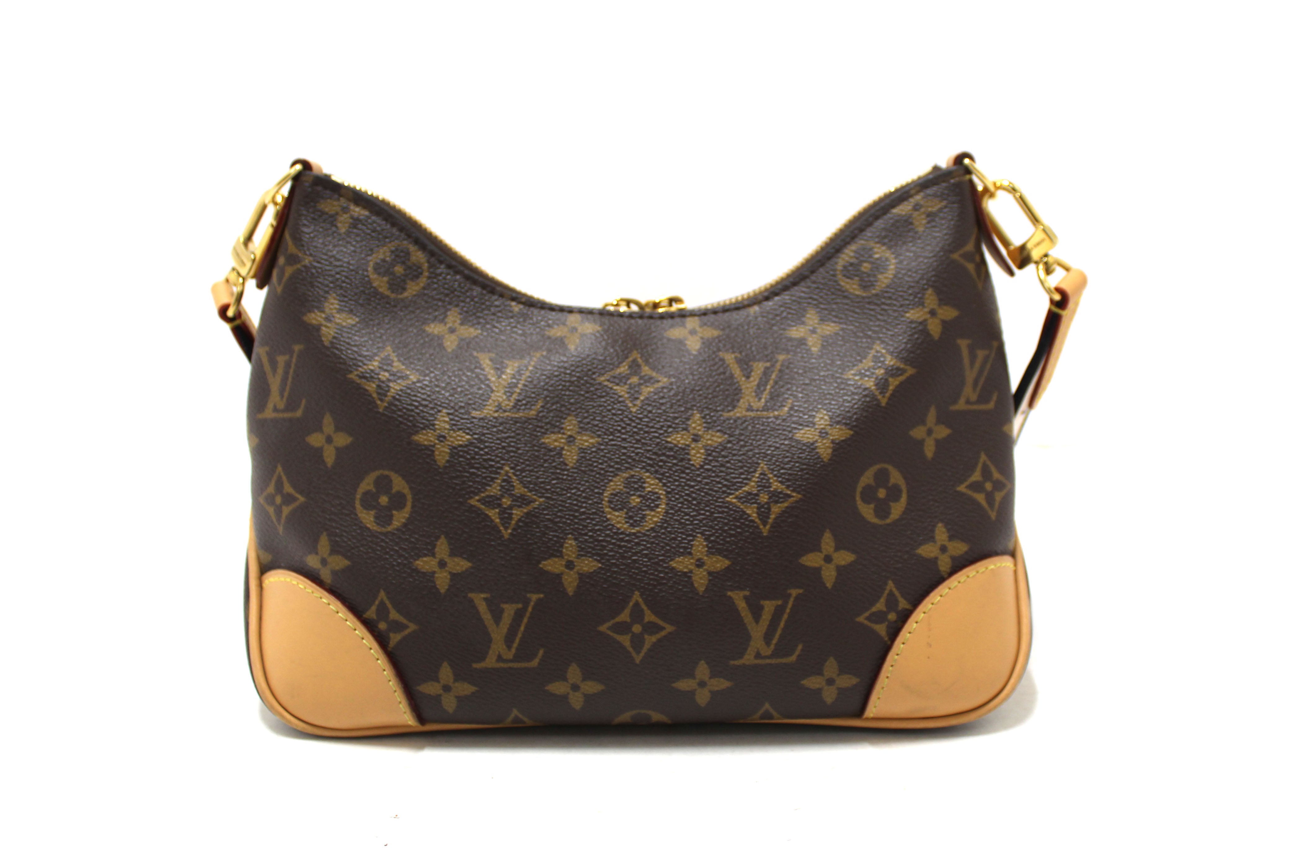 Authentic Louis Vuitton Monogram Boulogne Crossbody Bag - Luxury Shoulder Purse for Women, Perfect for Work, Travel & Everyday Use