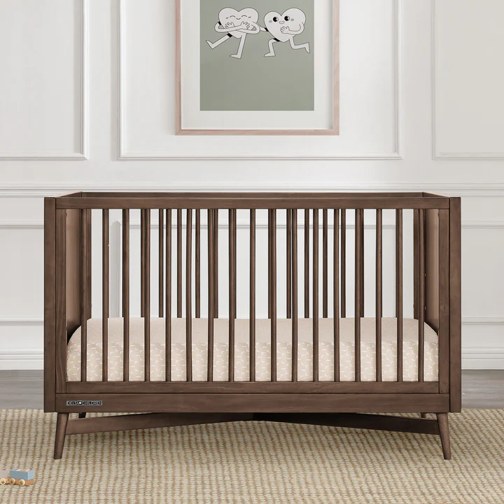 Dylan 4-in-1 Convertible Baby Crib - Toddler Bed, Daybed & Full-Size Bed - Nursery Furniture for Boys & Girls - Perfect for Newborns to Teens
