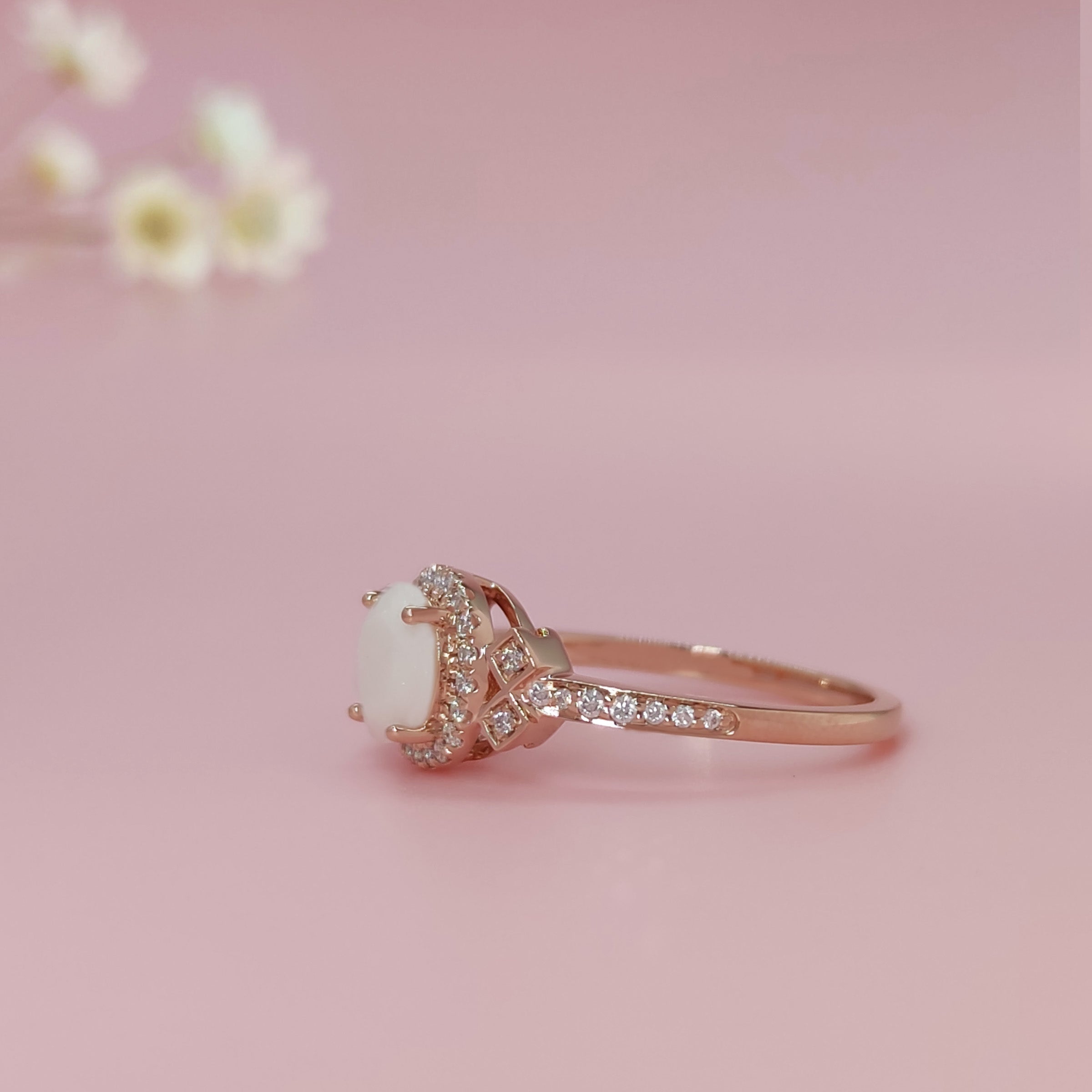Classic Solitaire Breastmilk Ring - Elegant 925 Sterling Silver Nursing Jewelry for Breastfeeding Moms | Perfect Push Present, Mother's Day Gift & Everyday Wear
