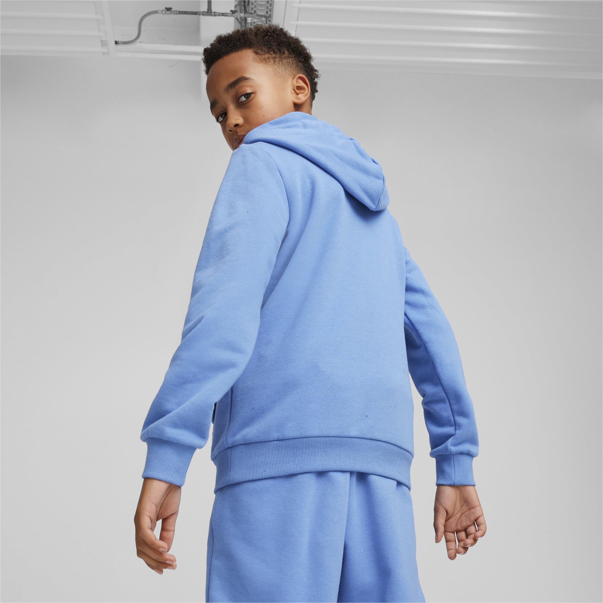 PUMA Unisex Kids BMW M Motorsport Hoodie - Comfortable & Stylish Pullover for Boys & Girls - Perfect for School, Sports & Casual Wear