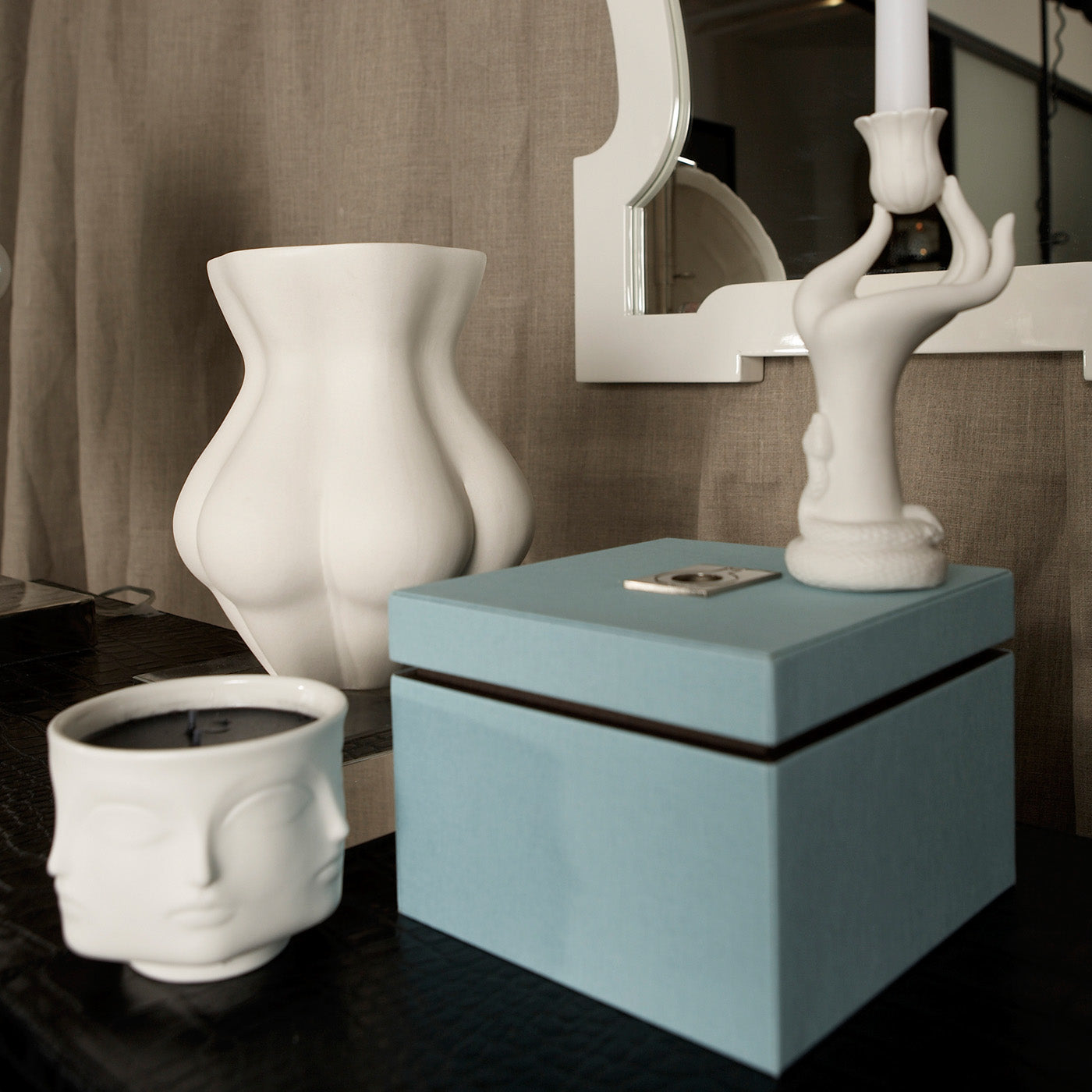 Elegant Eve Candle Holder - Modern Home Decor for Table Centerpiece, Wedding, Romantic Dinner & Relaxation