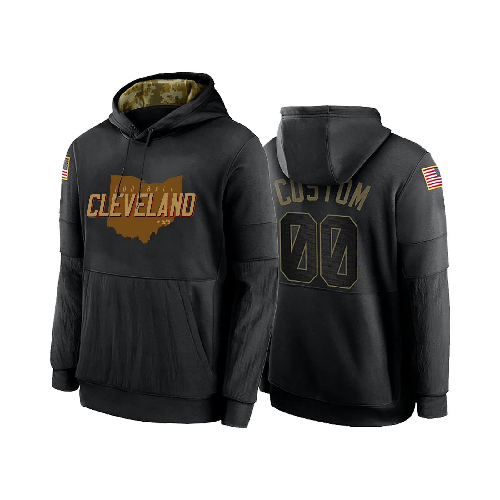 Custom Football Team Hoodies with Personalized Name & Number - Fan Gifts for Men & Women - Perfect for Game Day, Tailgating & Sports Events