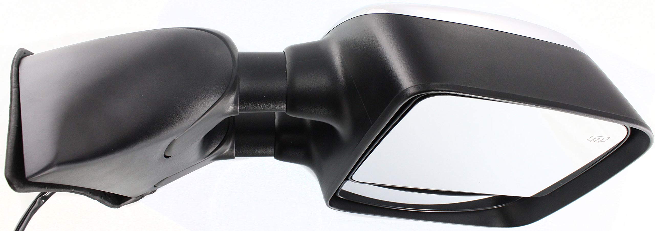 **2004-2015 Nissan Titan Power Heated Towing Mirrors – Driver & Passenger Side, Memory Chrome, Towing Package – Perfect for Winter Driving & Heavy-Duty Towing**