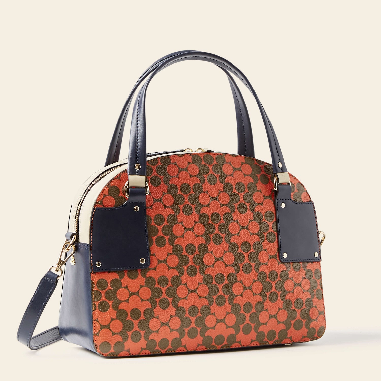 Luna Bowling Bag - Stylish Tomato Puzzle Flower Design for Women | Perfect for Bowling, Travel, and Everyday Use