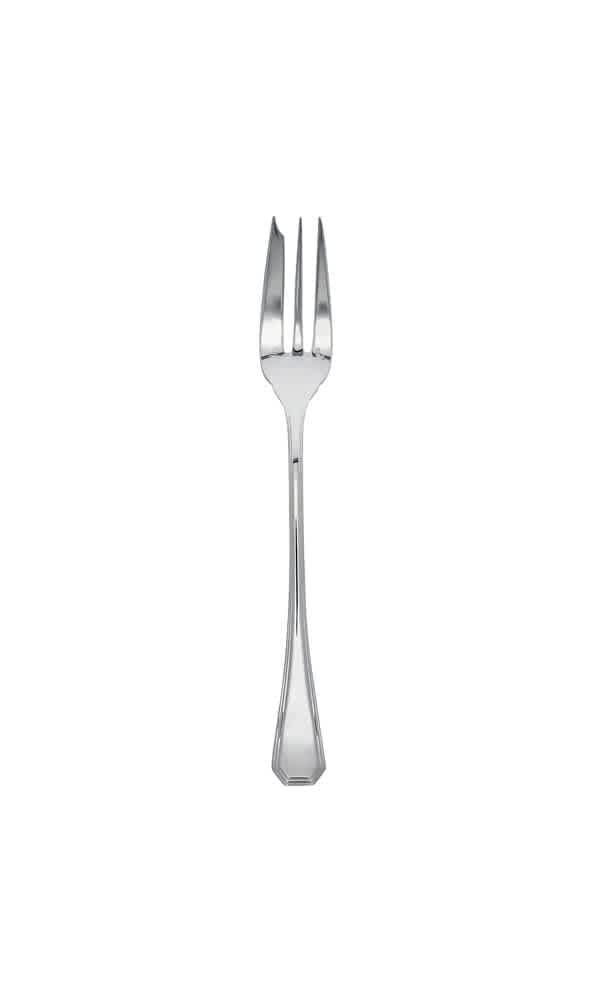Christofle America Silver Plated Serving Fork - Elegant Flatware for Fine Dining & Entertaining - Perfect for Weddings, Dinner Parties & Holiday Gatherings