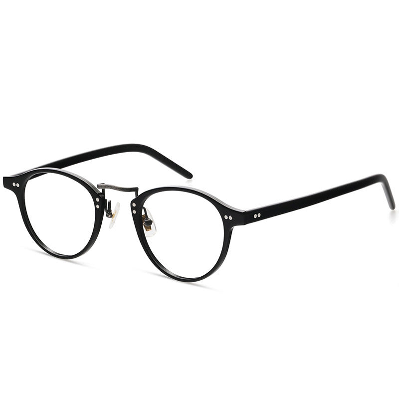 Stylish Acetate Oval Glasses Frames DJ KV 86 - Trendy Eyewear for Men & Women - Perfect for Reading, Fashion, and Everyday Use