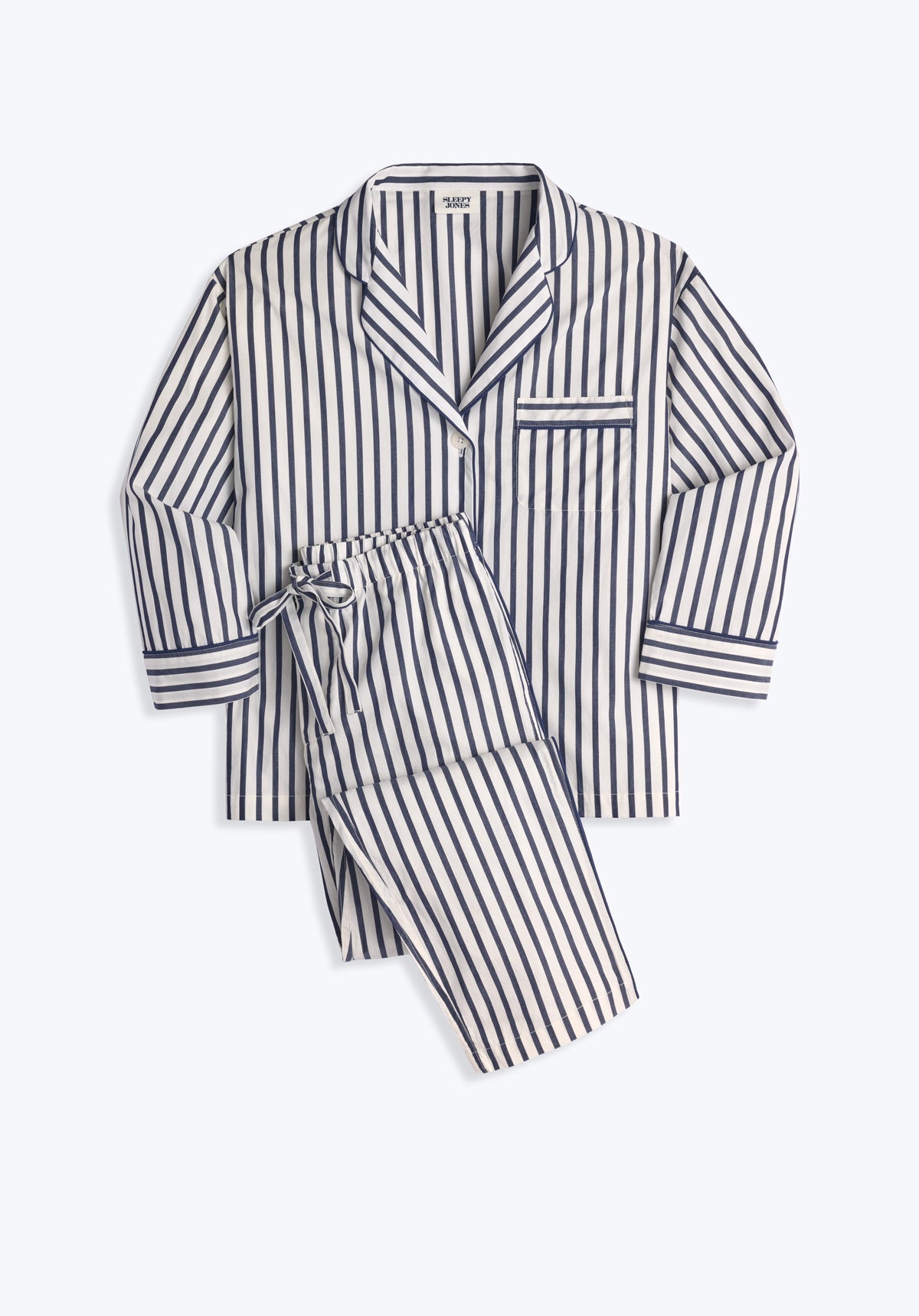 Navy Breton Stripe