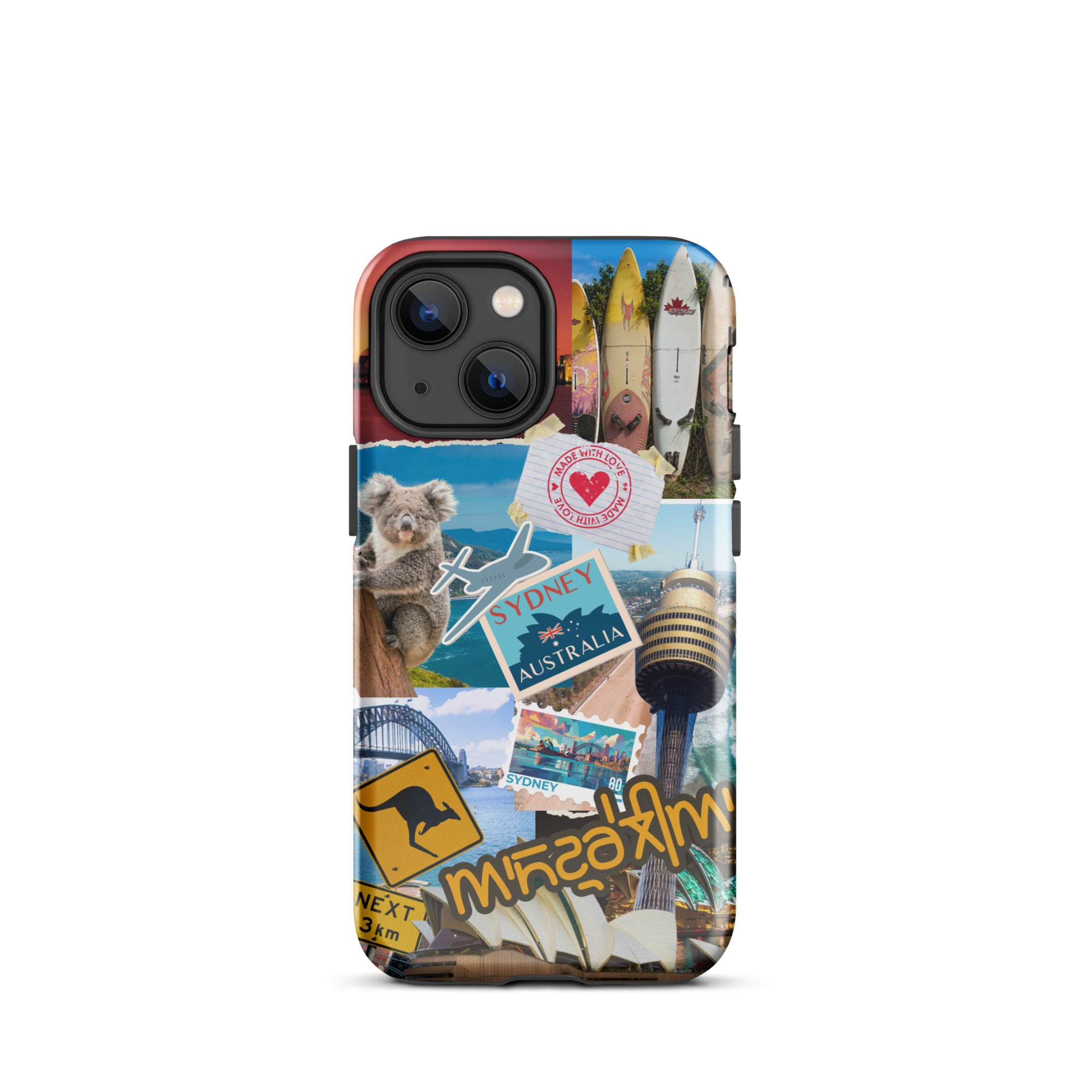 Premium Sydney Collage iPhone Case - Stylish & Durable Phone Cover for iPhone Models - Perfect for Travel, Work & Everyday Protection