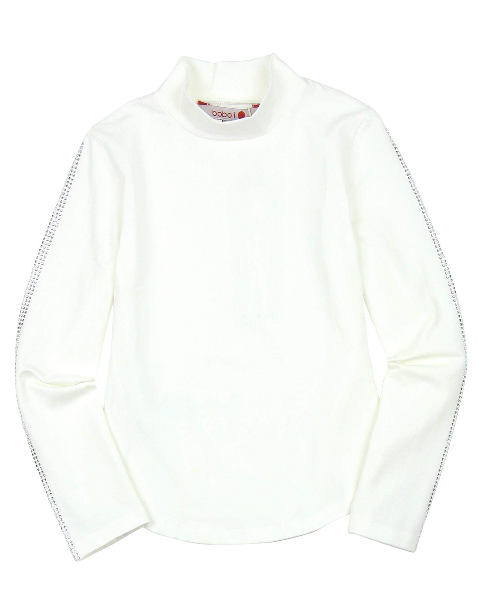 Boboli Girls Crystal Turtleneck Top Sizes 4-16 for Party & School