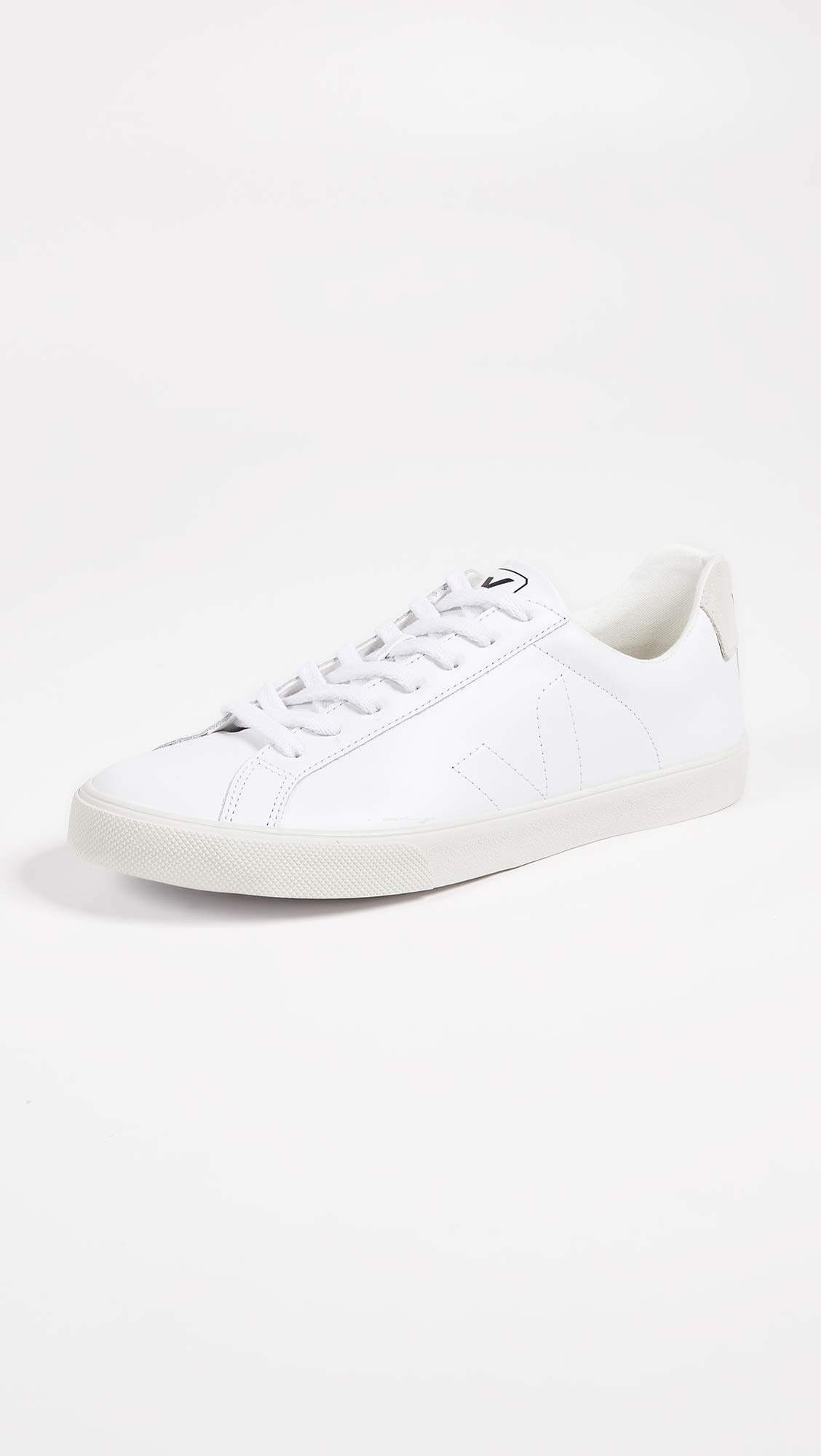 Veja Women's Esplar Sneakers - Extra White Vegan Leather Casual Shoes for Walking, Work & Everyday Wear | Eco-Friendly & Comfortable