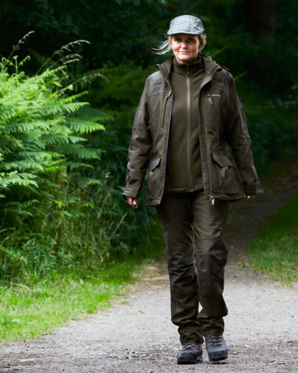 Deerhunter Women's Fleece Jacket - Warm Soft Hunting Coat for Outdoor Activities, Hiking & Camping
