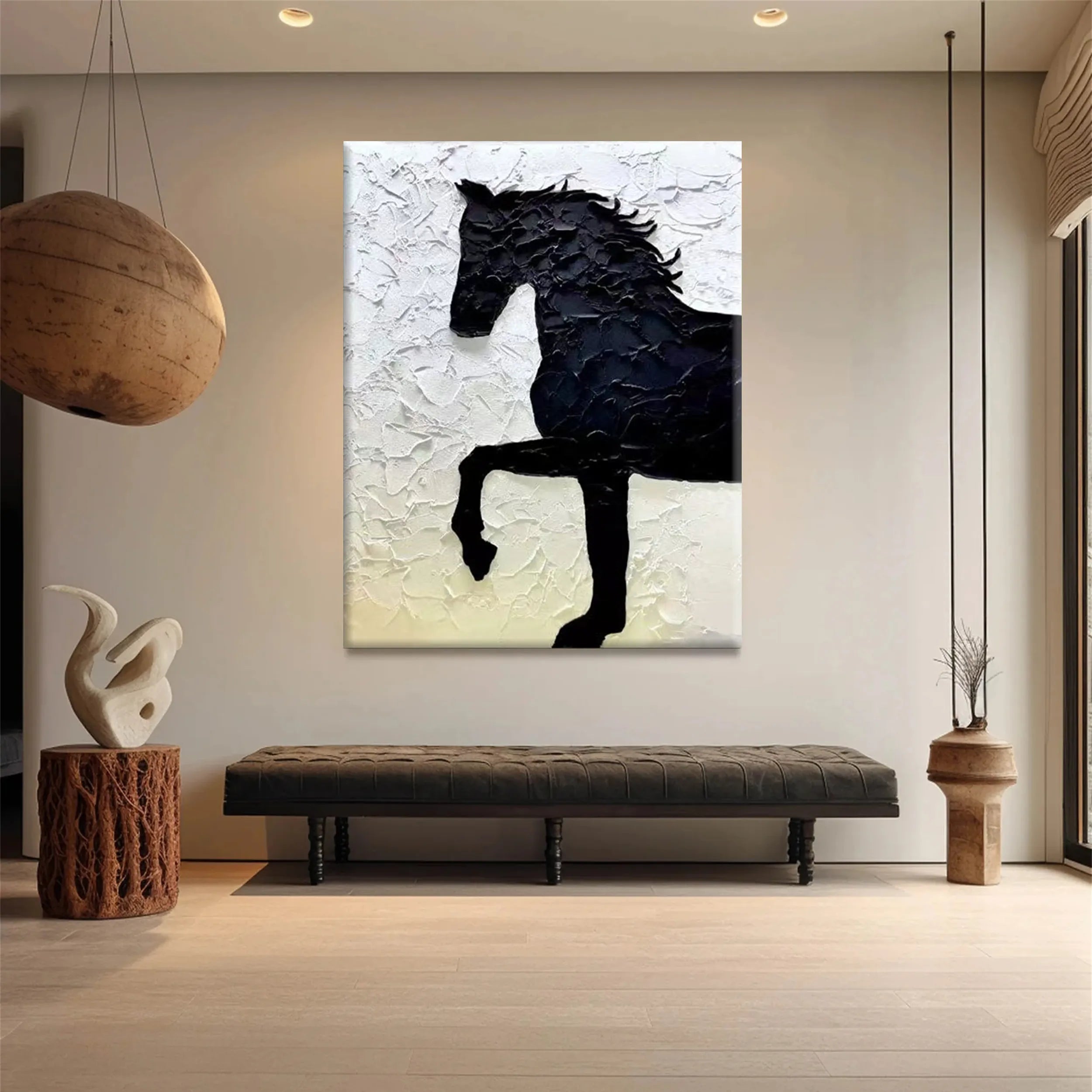 Animal Art Painting #AP015 - Handmade Wildlife Canvas Art for Home & Office Decor - Perfect for Living Room, Bedroom, or Gift