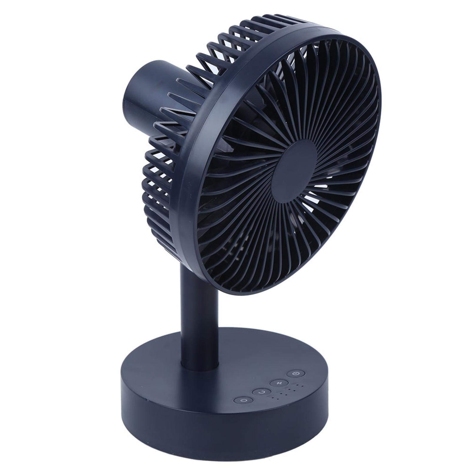 Shanrya USB Desk Fan with Timer - Quiet Portable Cooling Fan for Office, Study, Home & Library - Perfect for Work, Reading & Relaxation