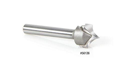 Amana Tool 56123 Carbide Tipped Roundover Router Bit - 1/4
