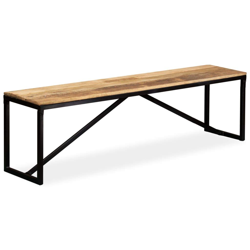 Solid Mango Wood Dining Bench 63