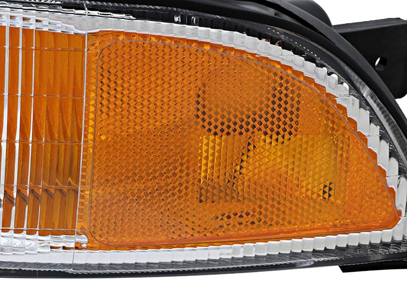 Mitsubishi Galant Headlights Replacement Set - Halogen Driver & Passenger Side Lamps for 1999-2001 Models | Perfect for Night Driving & Enhanced Visibility