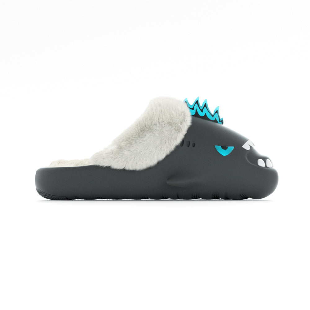 Sharkicks Pro Winter Nuclear Kaiju Heel Open Boots - Waterproof & Insulated Snow Boots for Women - Perfect for Hiking, Snowboarding & Cold Weather Adventures