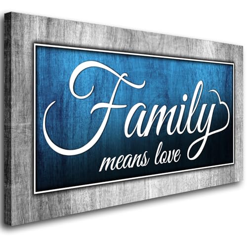 Blue Family Means Love