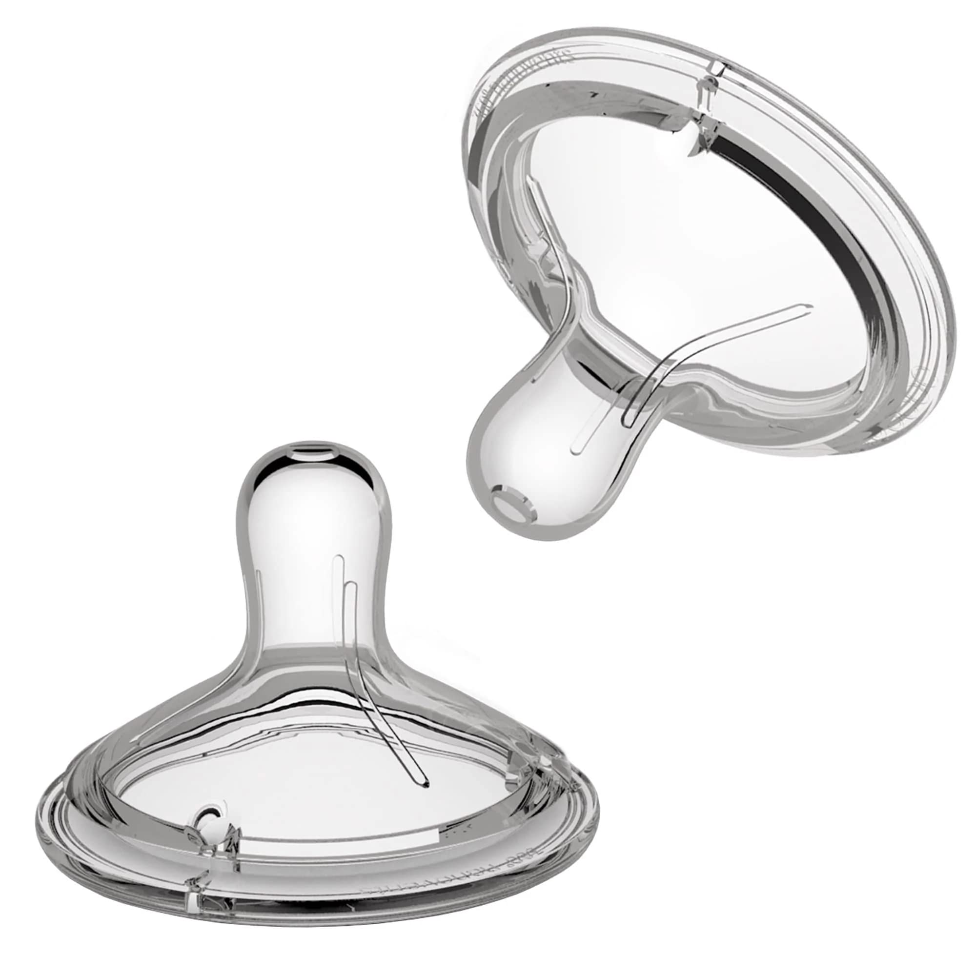 Nanobebe Flexy Silicone Baby Bottles with Triple Vented Nipples - Preemie Twin Pack for Newborns | Gentle Feeding Solution for Premature Infants at Home or Hospital