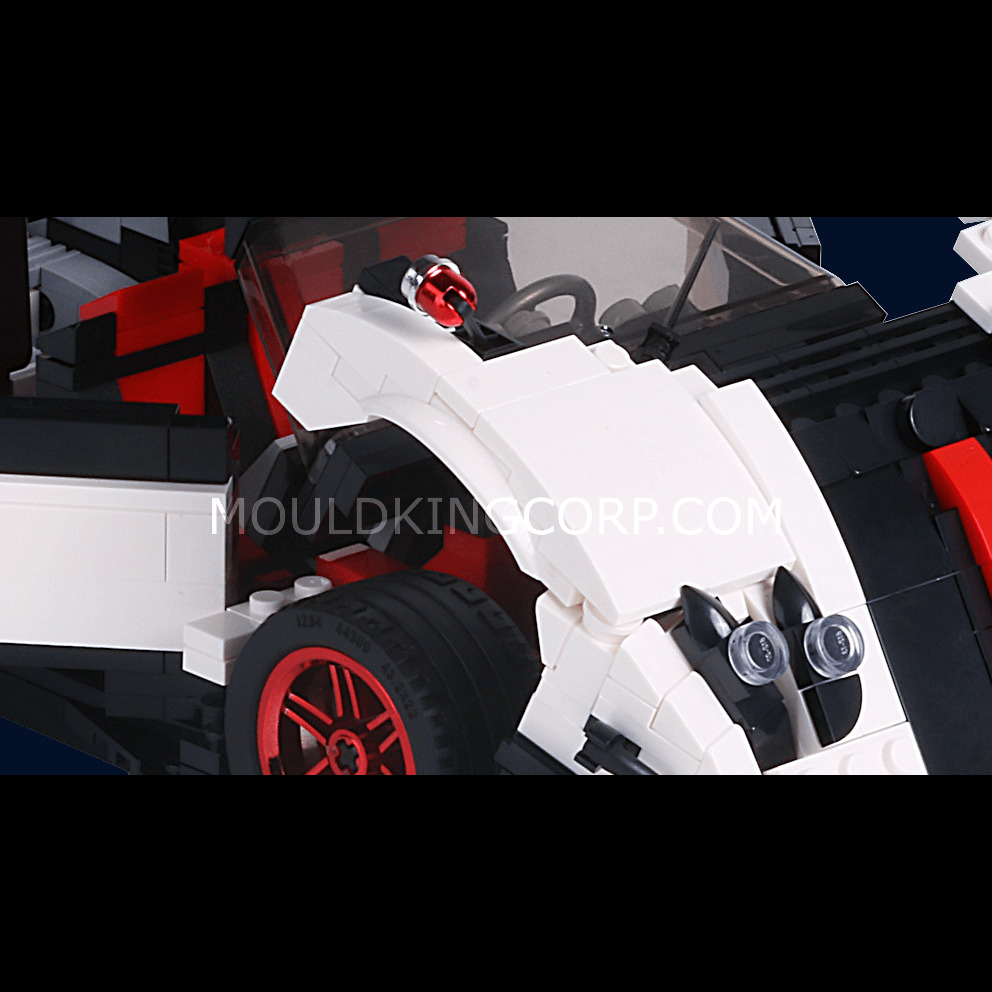 MOULD KING 13105 Zonda Sports Car Building Set - 960 PCS High-Quality Building Blocks for Adults & Teens | Perfect for Collectors, DIY Enthusiasts, and Home Decoration