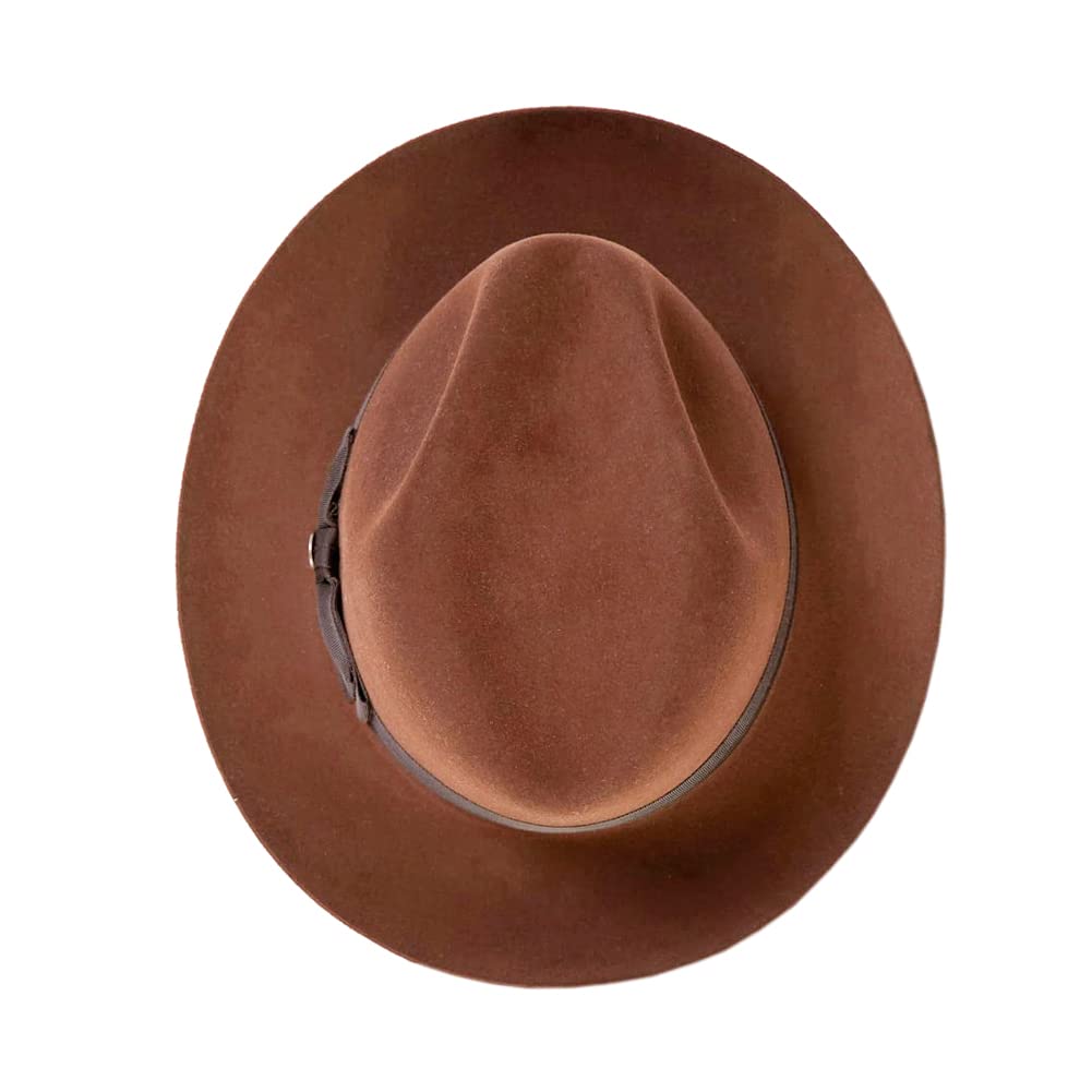 Stetson Men's Temple Hat - Classic Western Cowboy Hat for Men, Genuine Felt, Wide Brim - Perfect for Rodeo, Ranch Work & Outdoor Adventures