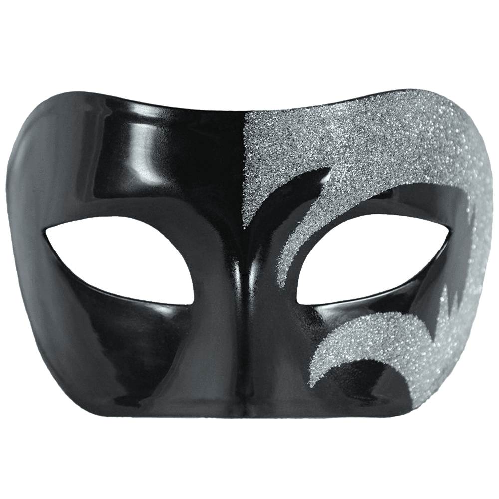 Elegant Venetian Masquerade Mask for Ball, Party & Halloween - Handmade Venetian Carnival Mask with Feathers & Glitter - Perfect for Mardi Gras, Costume Parties & Venetian Themed Events