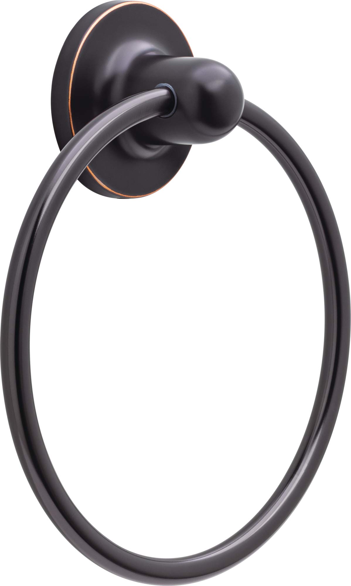 Franklin Brass Astra 4-Piece Bathroom Accessory Set in Oil Rubbed Bronze - Towel Bar, Robe Hook, Toilet Paper Holder & Towel Ring - Elegant Bathroom Decor for Modern Homes