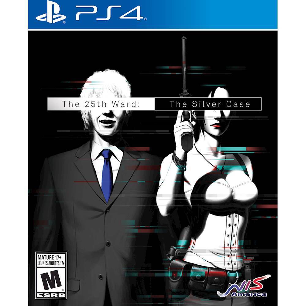 The Silver Case: 25th Ward - Limited Edition (CIB) for PlayStation 4 | Psychological Thriller Visual Novel Game for Adults | Perfect for Mystery Lovers & Collector's Edition Enthusiasts