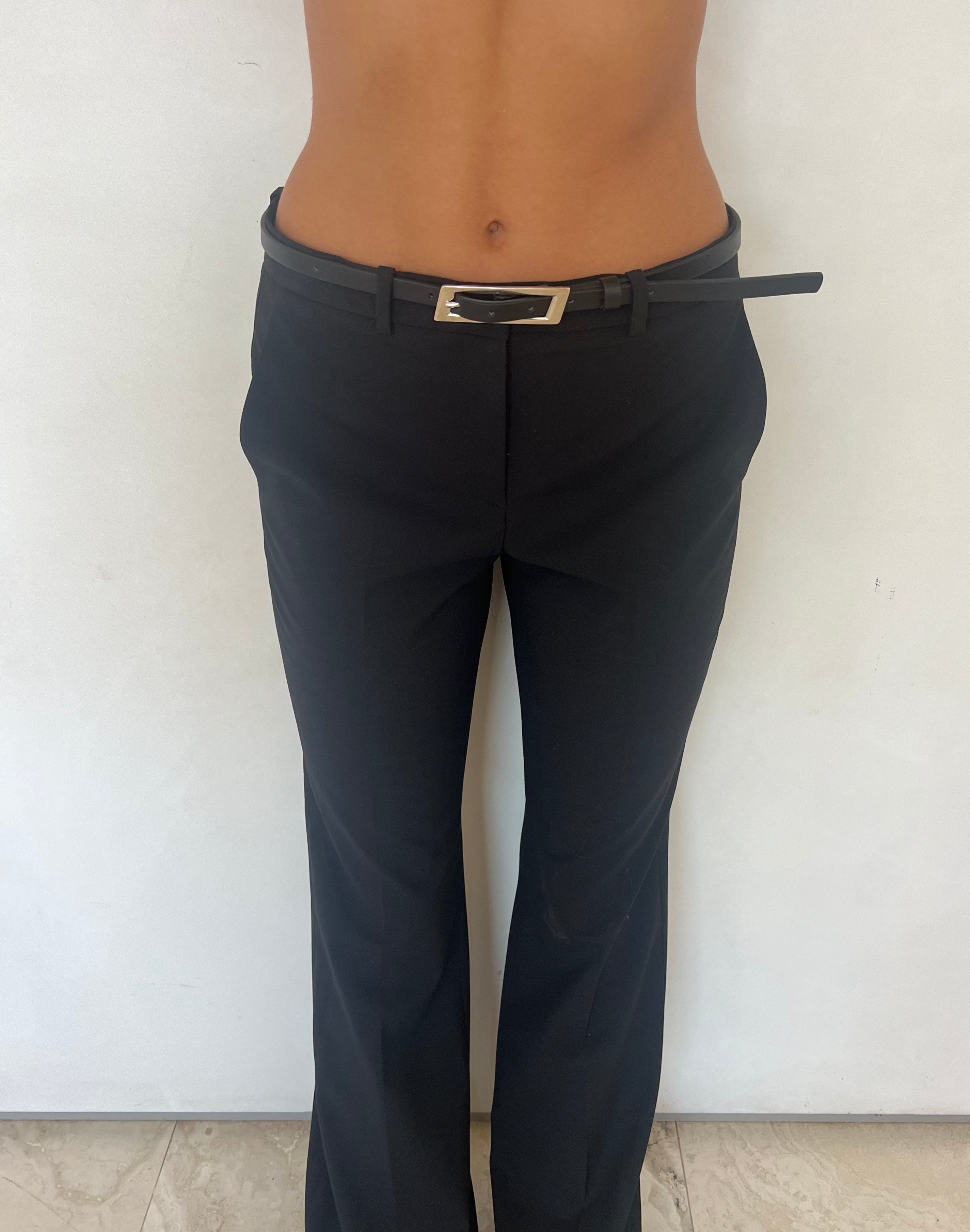 Premium Capsule Belt in Black & Silver - Stylish Adjustable Waist Belt for Men & Women | Perfect for Casual Wear, Office Outfits & Fashion Accessories
