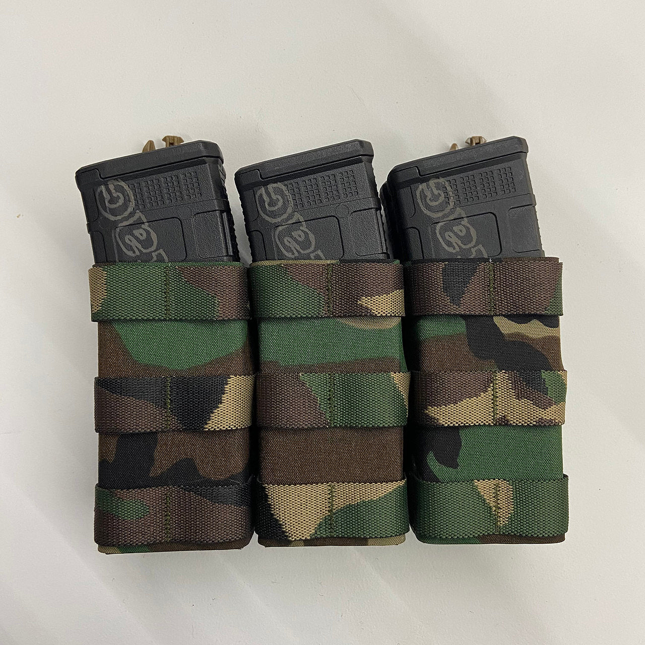 Esstac Laminate 5.56 6-Pack Daeodon Front Panel with Front Webbing - Tactical Molle Panel for AR-15 Magazines | Perfect for Military, Hunting & Range Shooting Gear