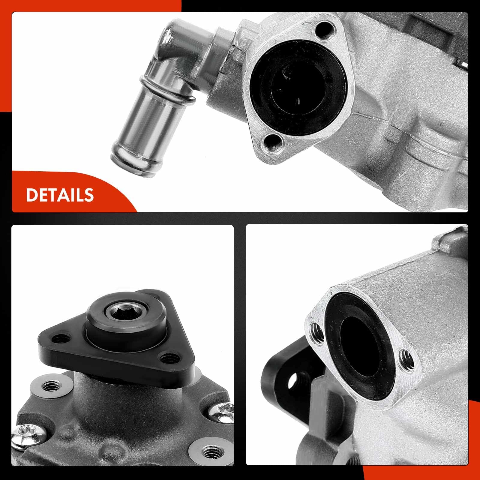 Premium Power Steering Pump for Audi Q5 2009-2012 V6 3.2L - Replacement Part #8R0145155J - High Performance Steering Fluid Pump for Smooth Driving & Enhanced Control