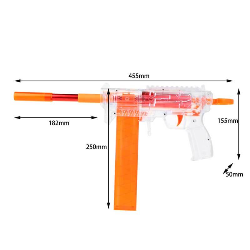 Worker Cheetah 2.0 Dart Blaster - High Performance Foam Dart Gun for Outdoor Games & Nerf Battles | Perfect for Backyard Fun, Team Competitions & Target Practice