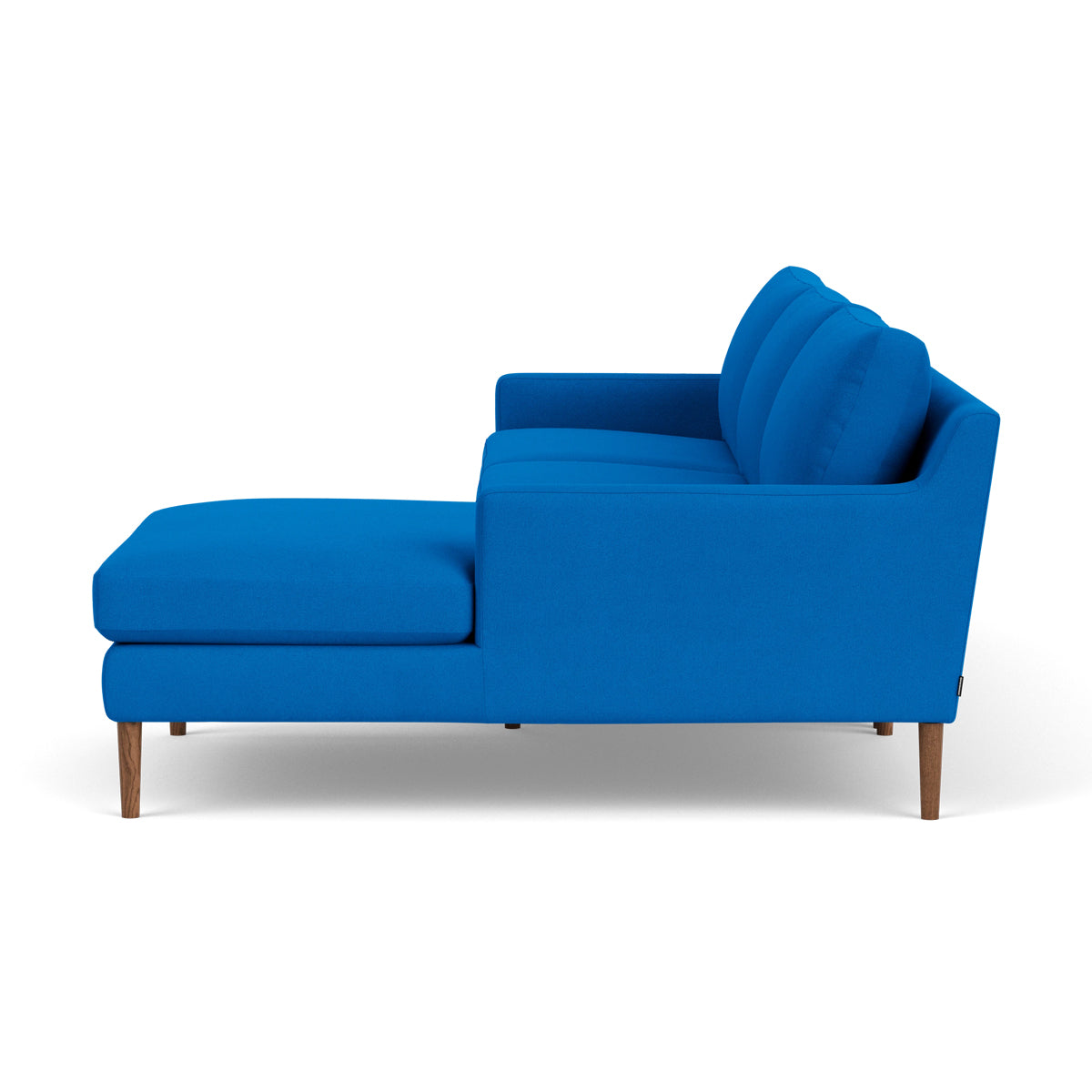 Astha Fabric Right Chaise Sofa - Modern Upholstered Sectional Couch for Living Room, Lounge & Small Spaces