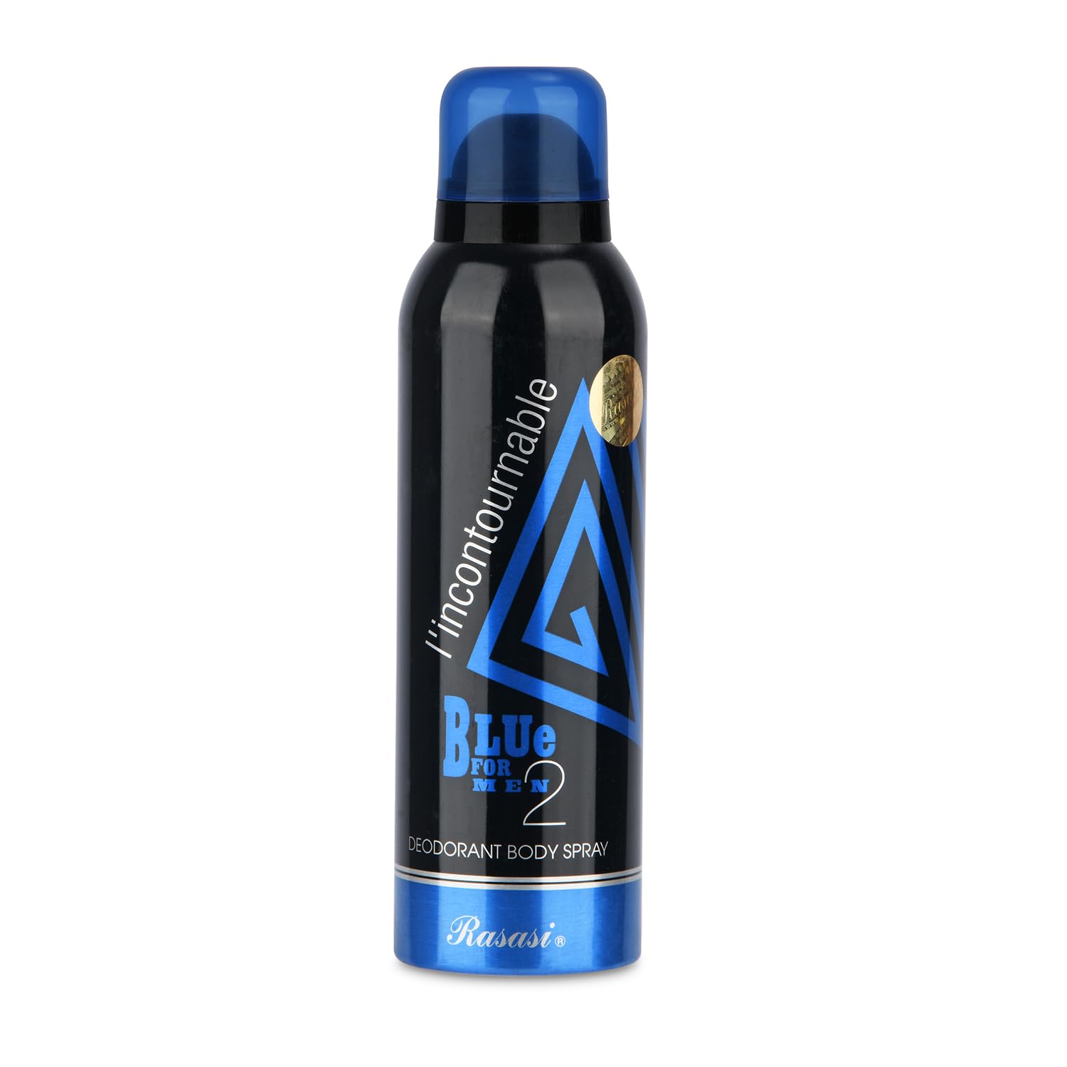 RASASI Blue for Men 2 Eau De Toilette - Fresh Mint Scented Spray Deodorant 200ml - Long Lasting Fragrance for Daily Use & Special Occasions