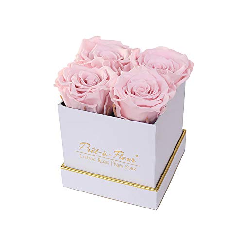 Luxury Long Lasting Preserved Roses in White Gift Box - 4