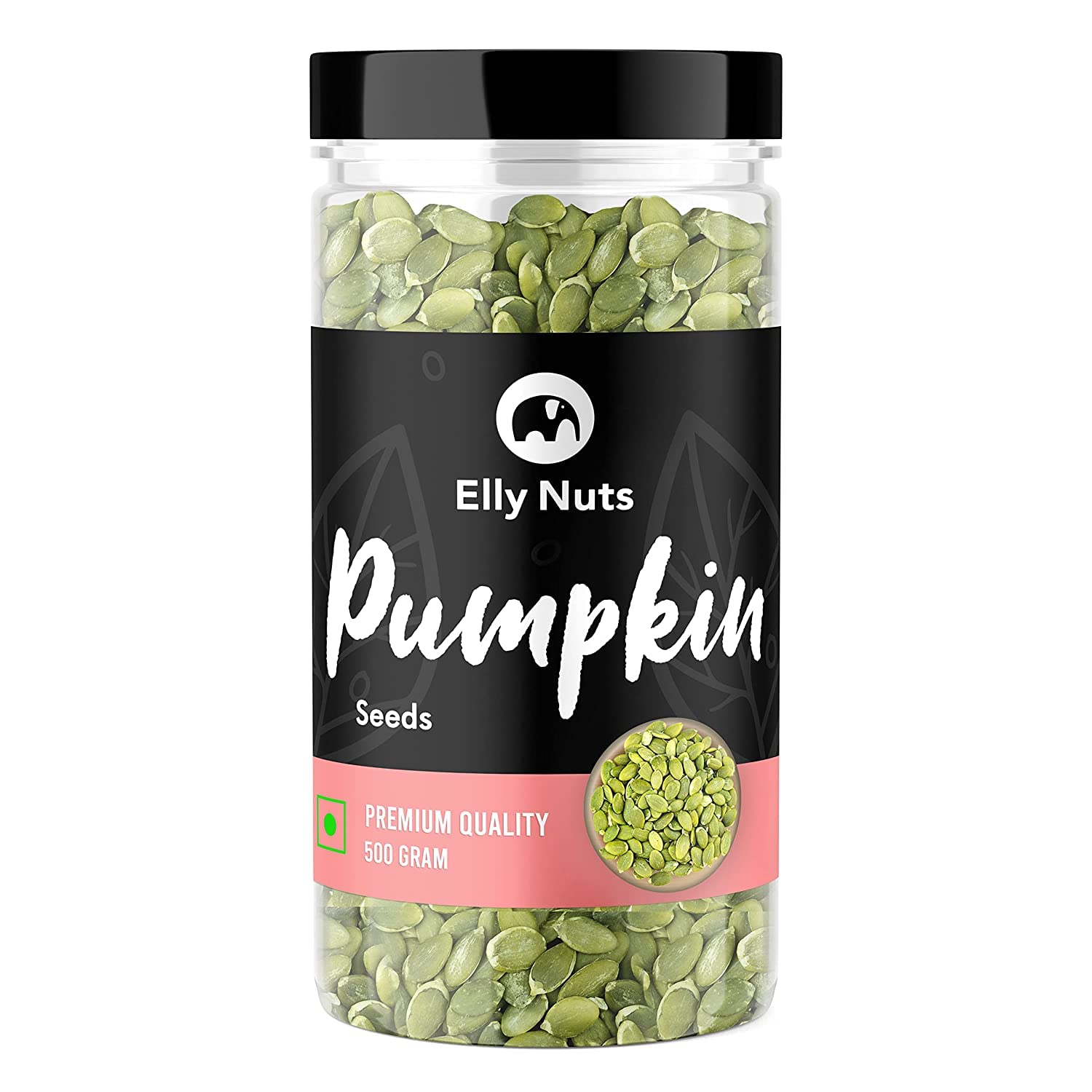 Organic Raw Pumpkin Seeds - 500g | High Protein & Fiber Superfood Snack | Gluten-Free, Vegan | Perfect for Salads, Smoothies & Healthy Snacking
