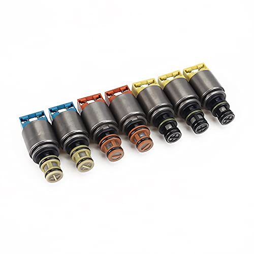 7PCS ZF 6HP21 6HP28 6HP26 6HP19 6HP34 Transmission Solenoid Set GEN2 - Compatible with BMW Audi 2002 & Up Models - Perfect for Transmission Repair & Maintenance