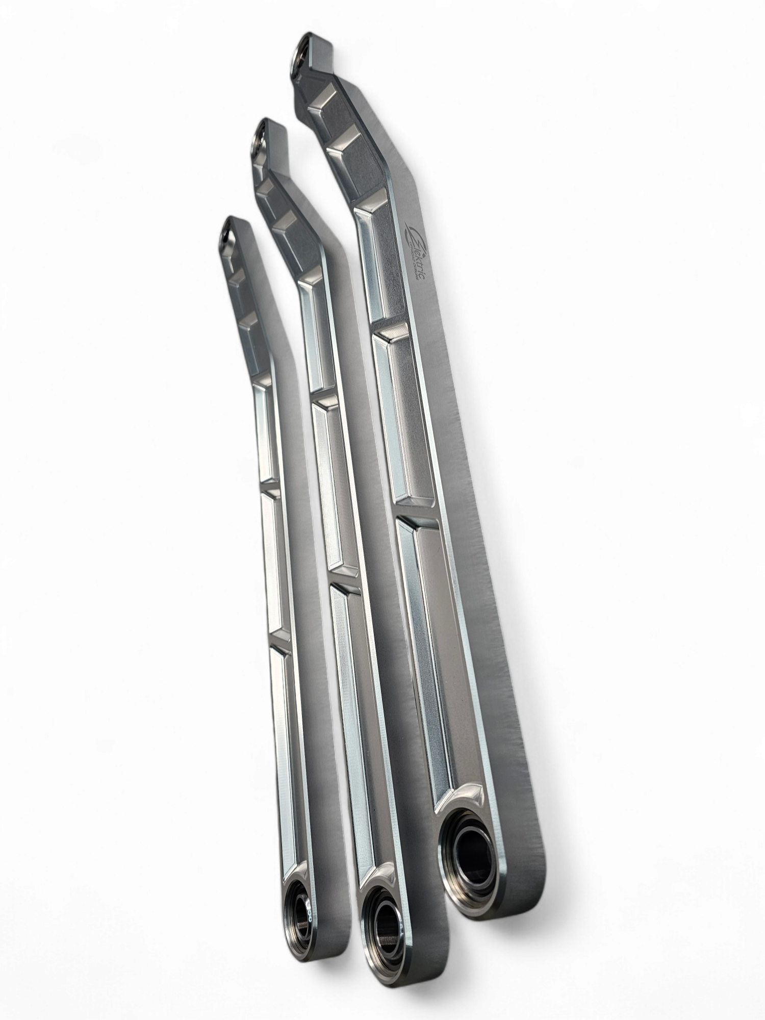Can Am X3 Maverick High Clearance Radius Rods (2017-Present) - Clear Finish for 72