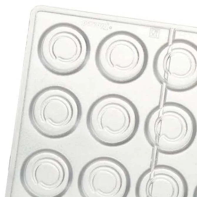 21-Piece Round Chocolate Mold Set for Baking & Candy Making - Perfect for DIY Desserts, Party Favors, and Holiday Treats