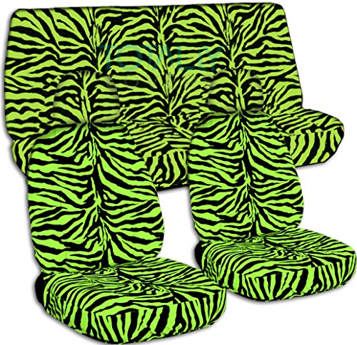 Lime Green Zebra